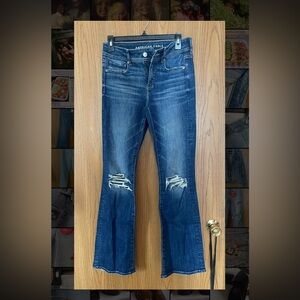 American Eagle Outfitters Kick Boot Jeans (flare bootcut) size 4
